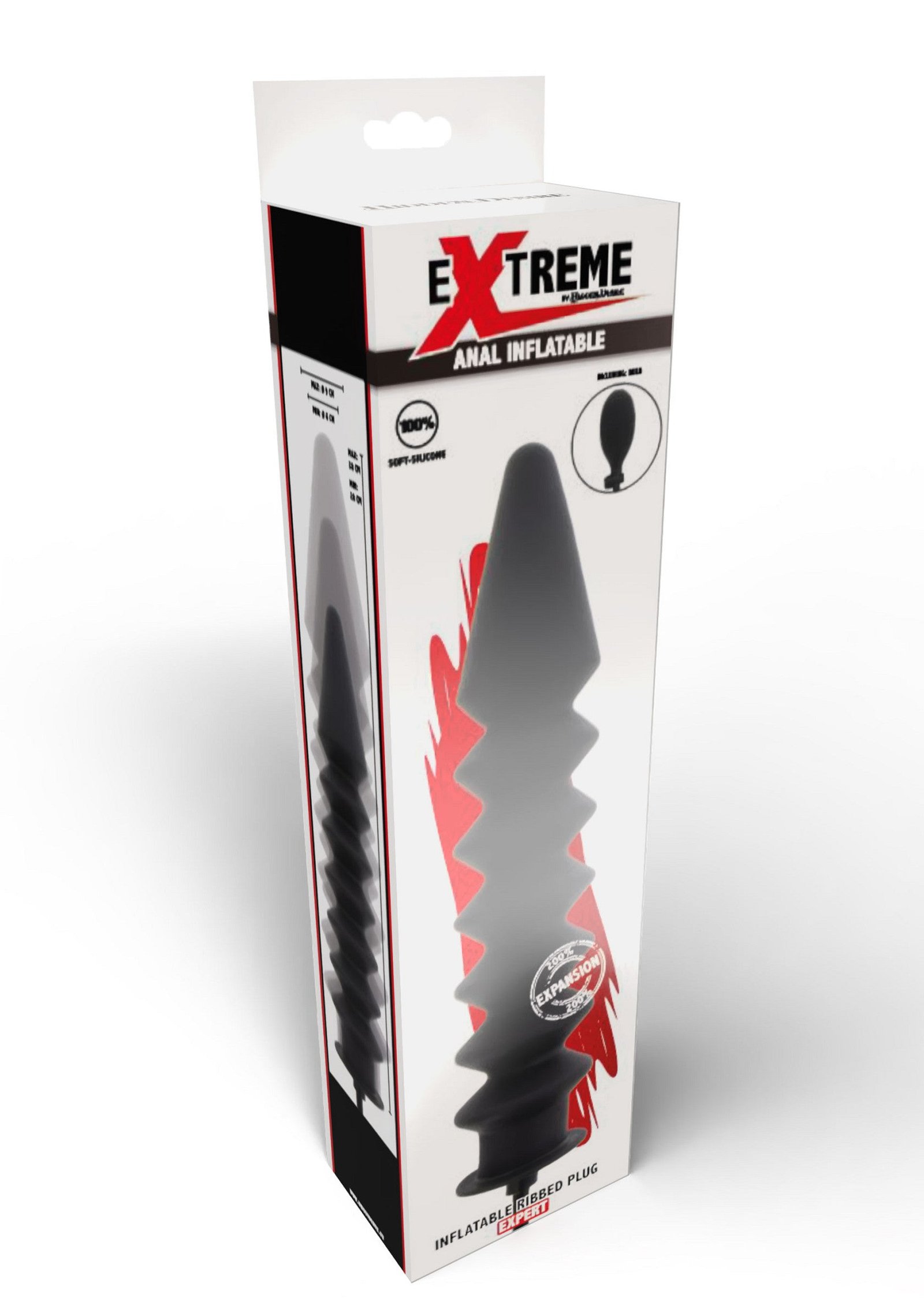 Inflatable Ribbed Plug Expert 3