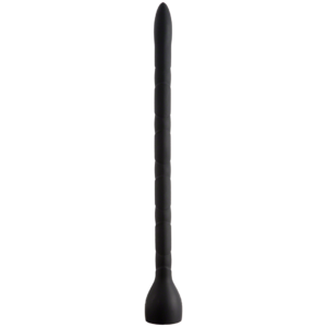 In Deep - Premium Silicone Anal Snake - Black