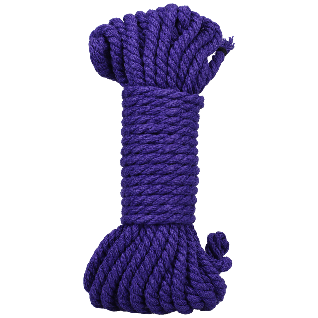 Bind and Tie - 6 mm Hemp Bondage Rope - 30 ft - Violet
