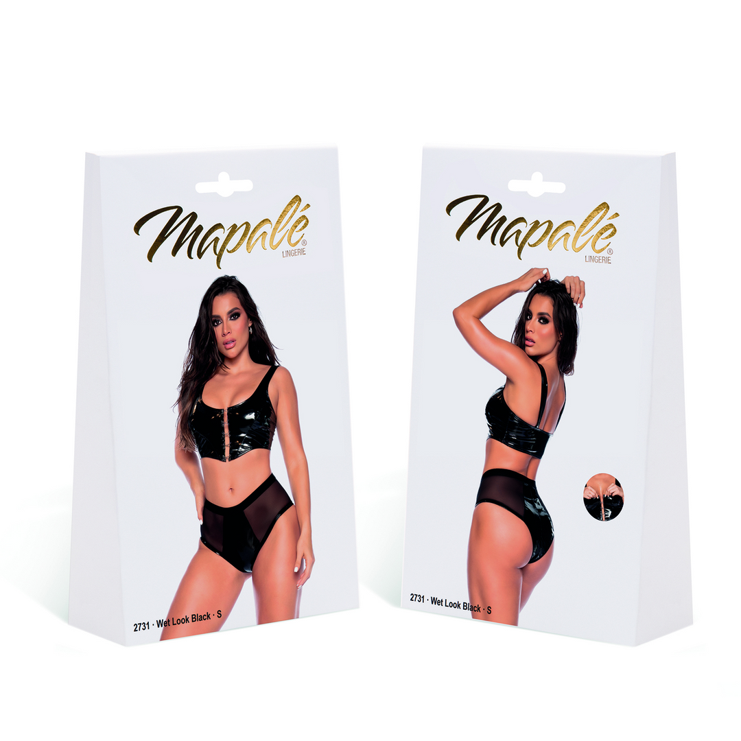 Two Piece Set - M - Wet Black 2