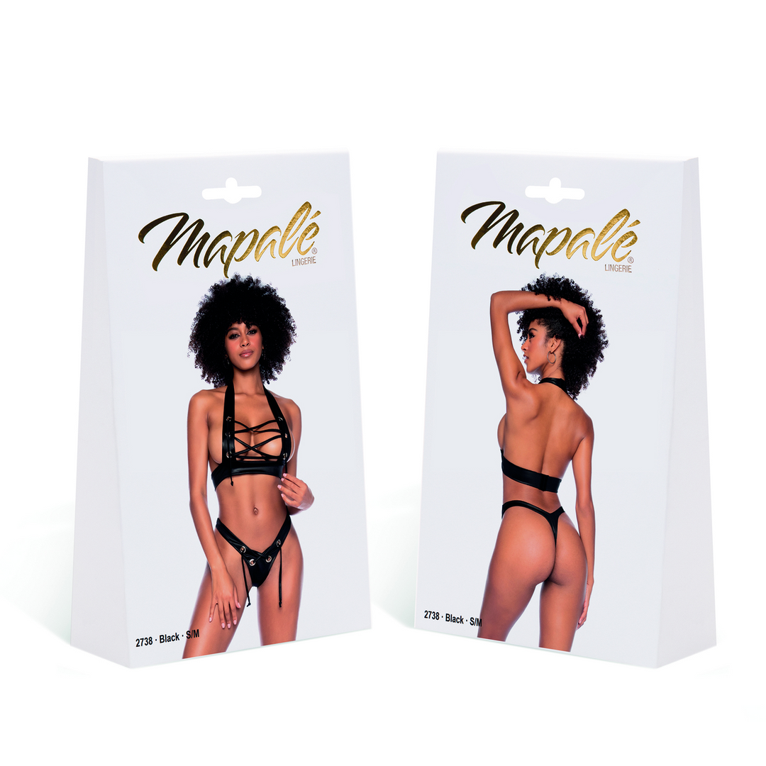 Two Piece Set - S/M - Black 2