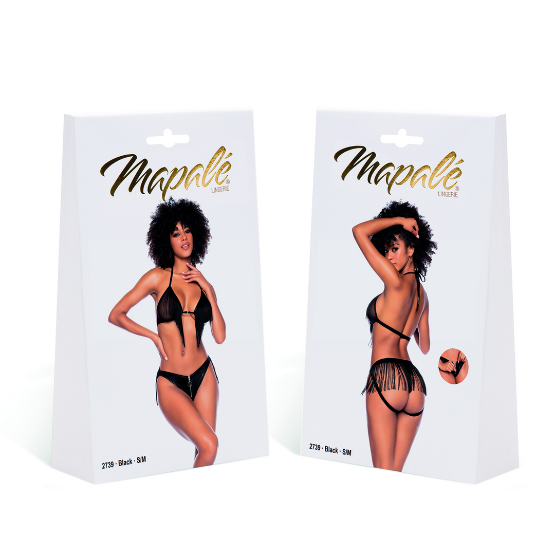 Two Piece Set - L/XL - Black 2