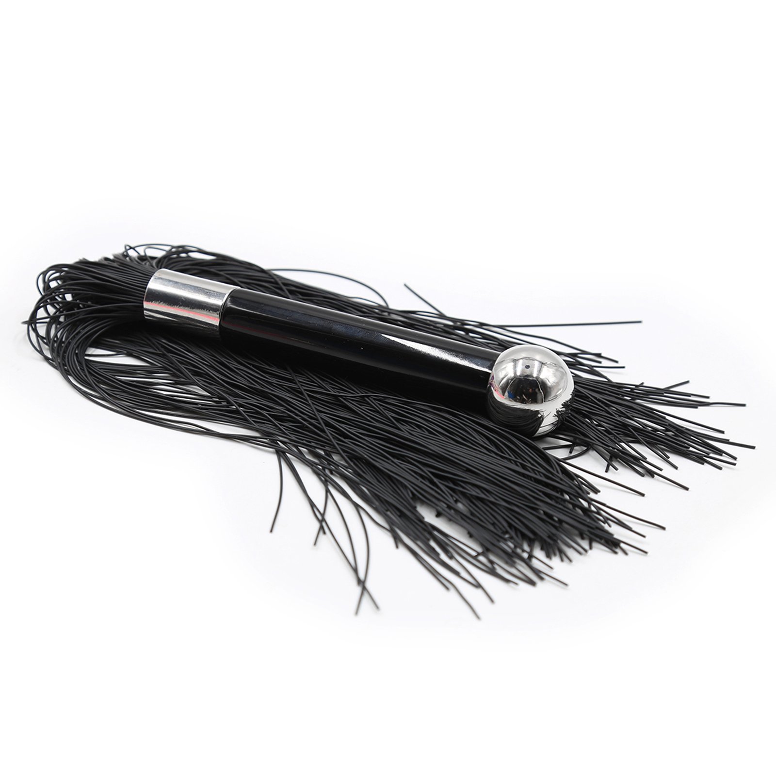 Silicone flogger 40cm black 3