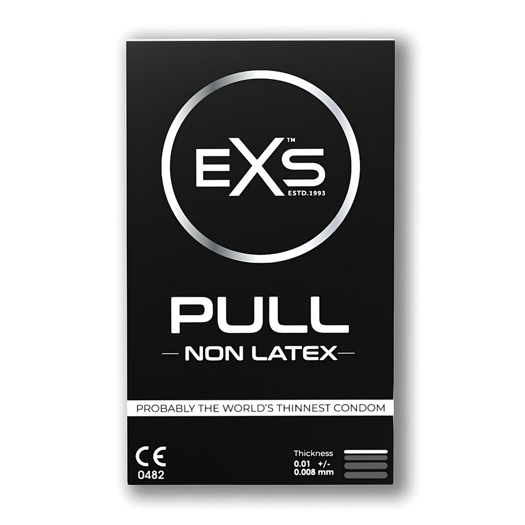 EXS Pull - Non-Latex Condoms - 3 Pieces