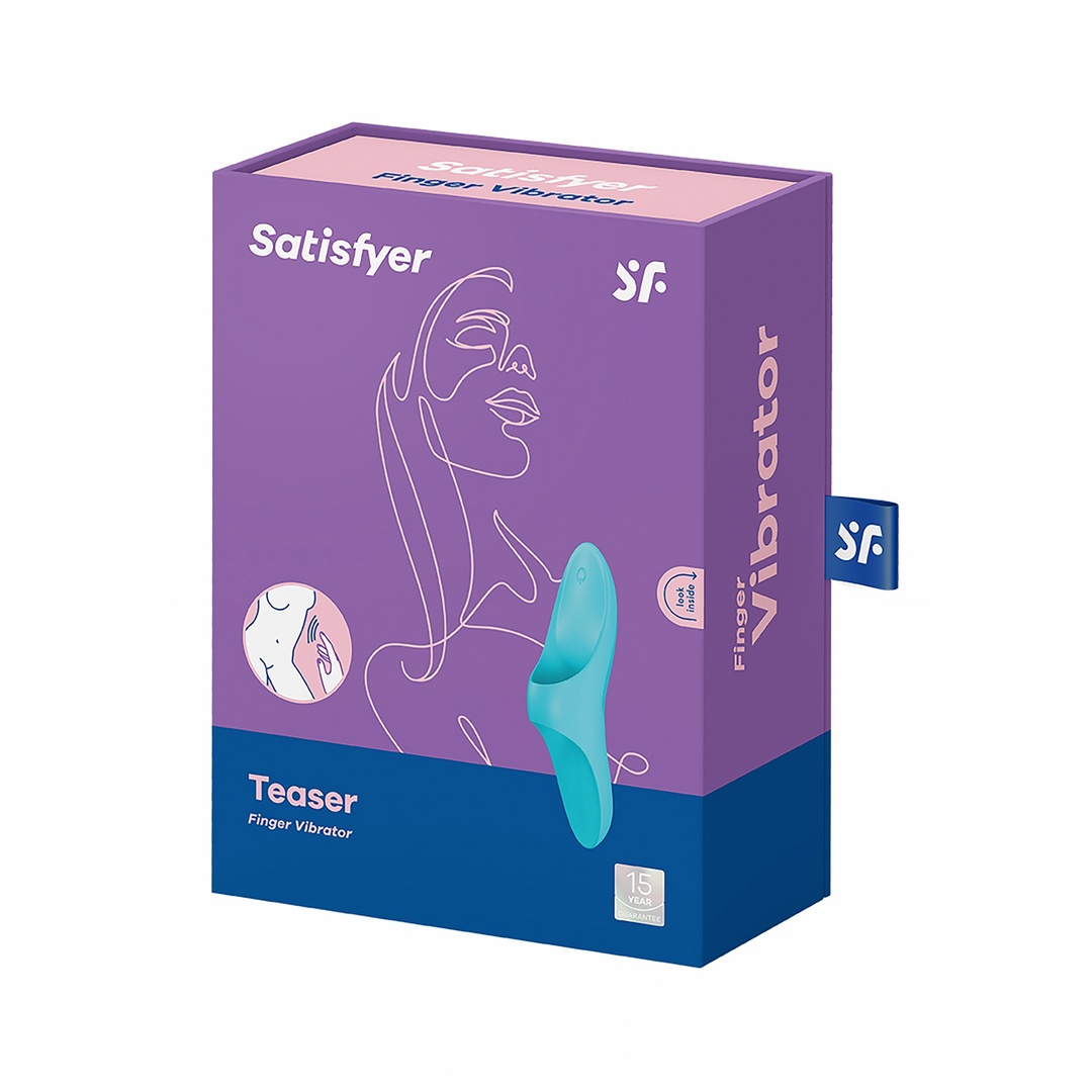 Teaser - Finger Vibrator - Light Blue 2