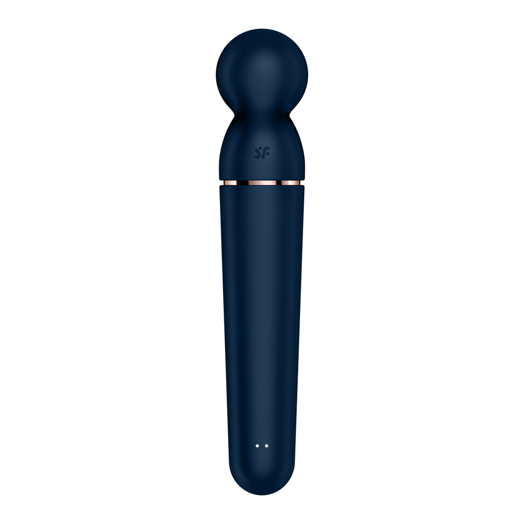 Planet Wand-er - Wand Vibrator - Blue/Rose Gold 4