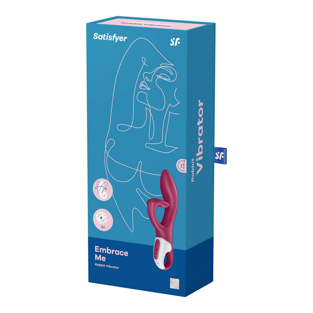 Embrace Me - Rabbit Vibrator - Berry 2