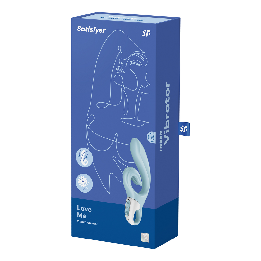 Love Me - G-Spot and Clitoral Stimulator - Blue 2