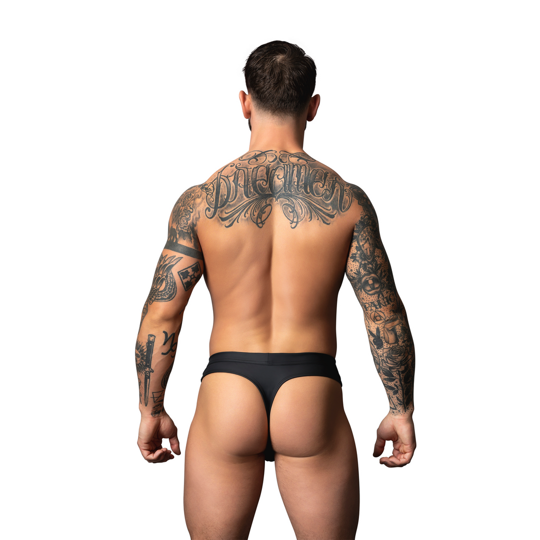 Snap Off Thong - S/M - Black 2
