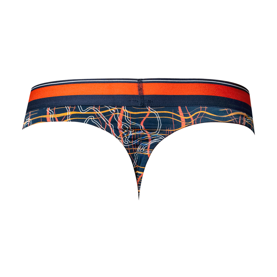 Thong - S/M - Navy Marble 4