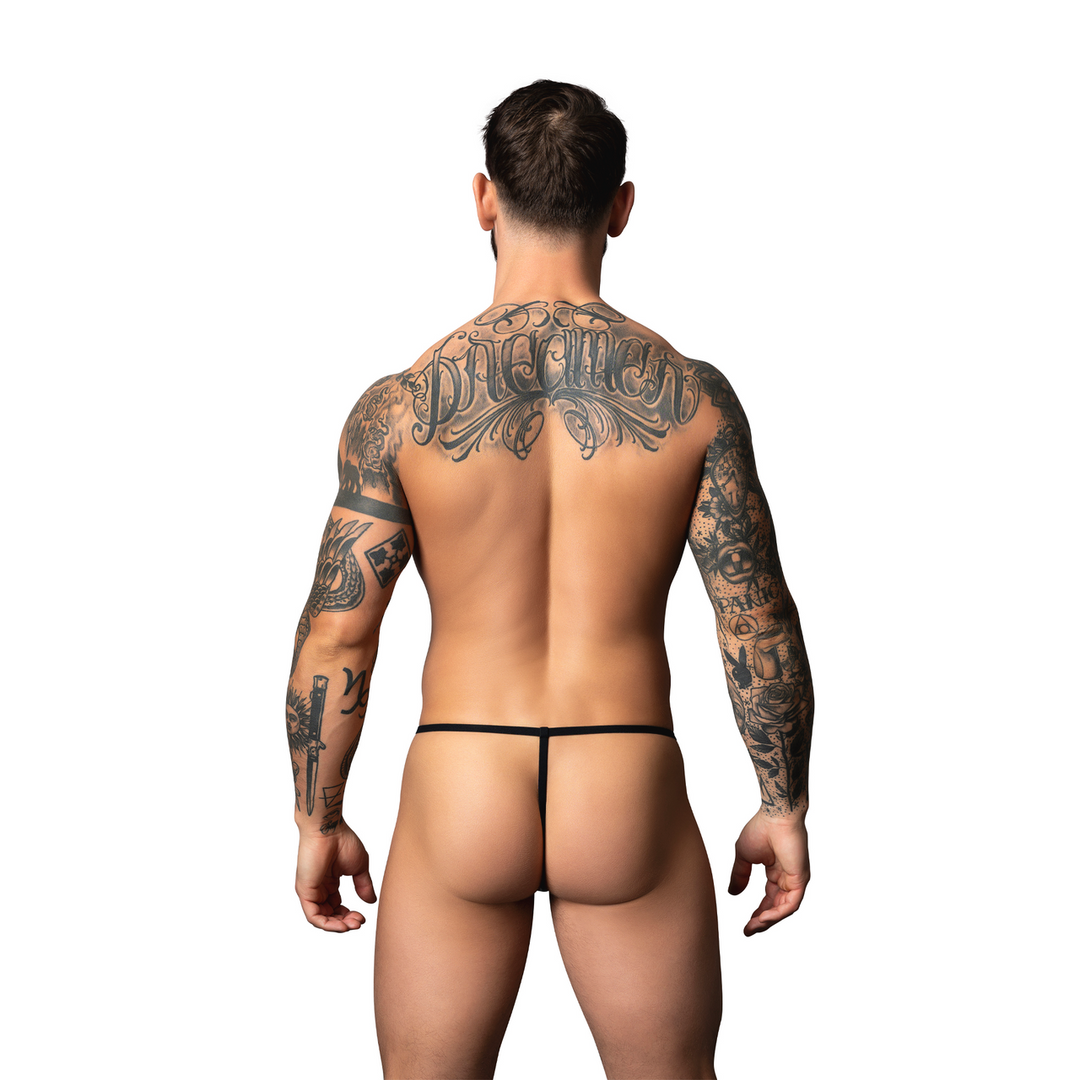 Wetlook G-String - One Size - Black 2