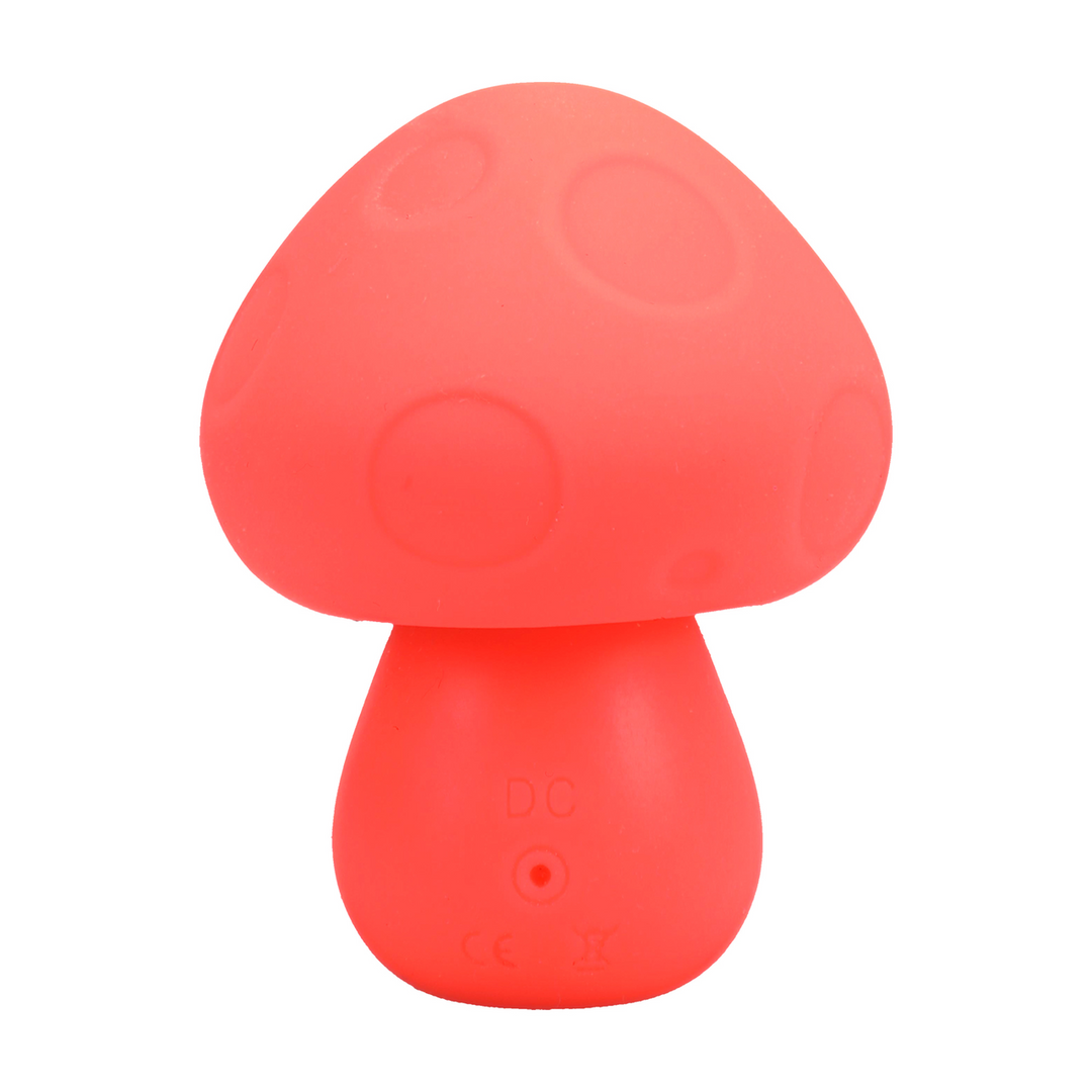 Mushroom Vibe - Rechargeable Silicone Vibrator - Peach 5