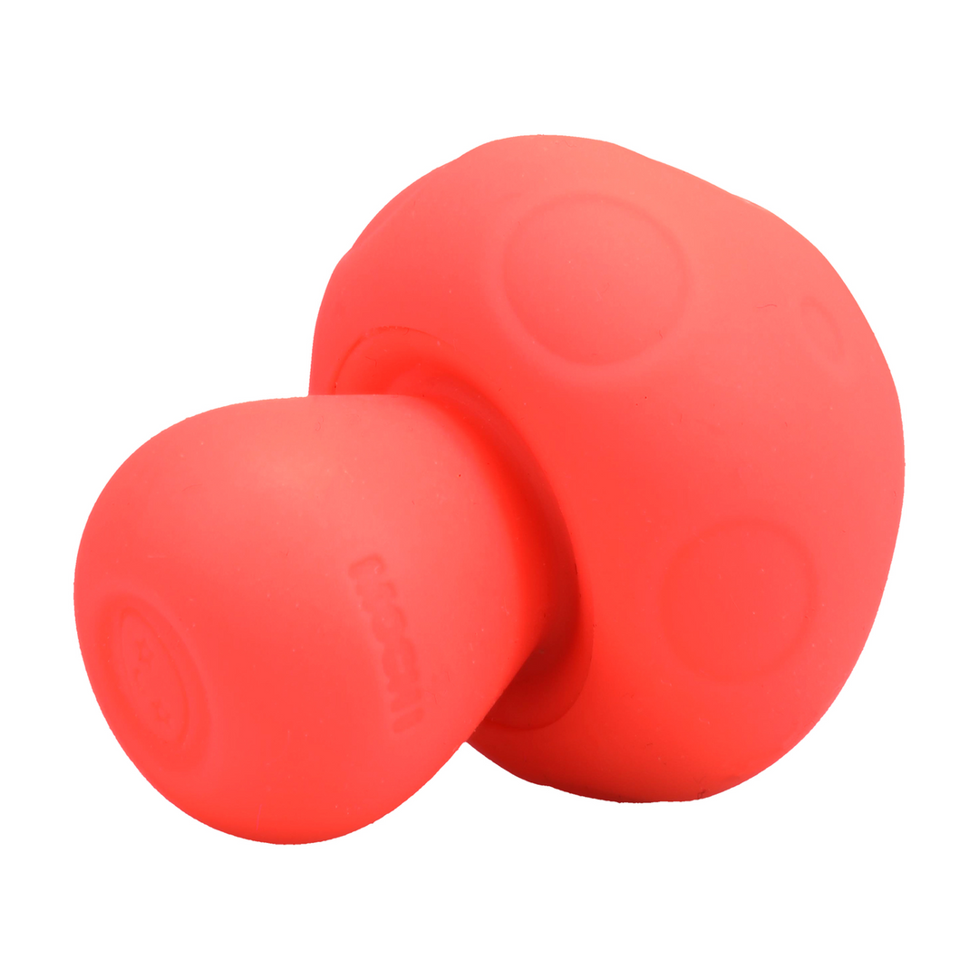 Mushroom Vibe - Rechargeable Silicone Vibrator - Peach 6