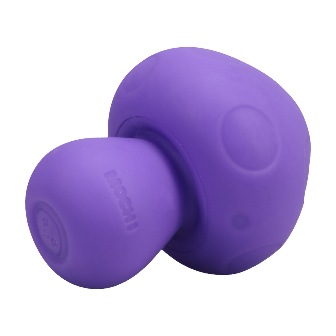 Mushroom Vibe - Rechargeable Silicone Vibrator - Purple 6