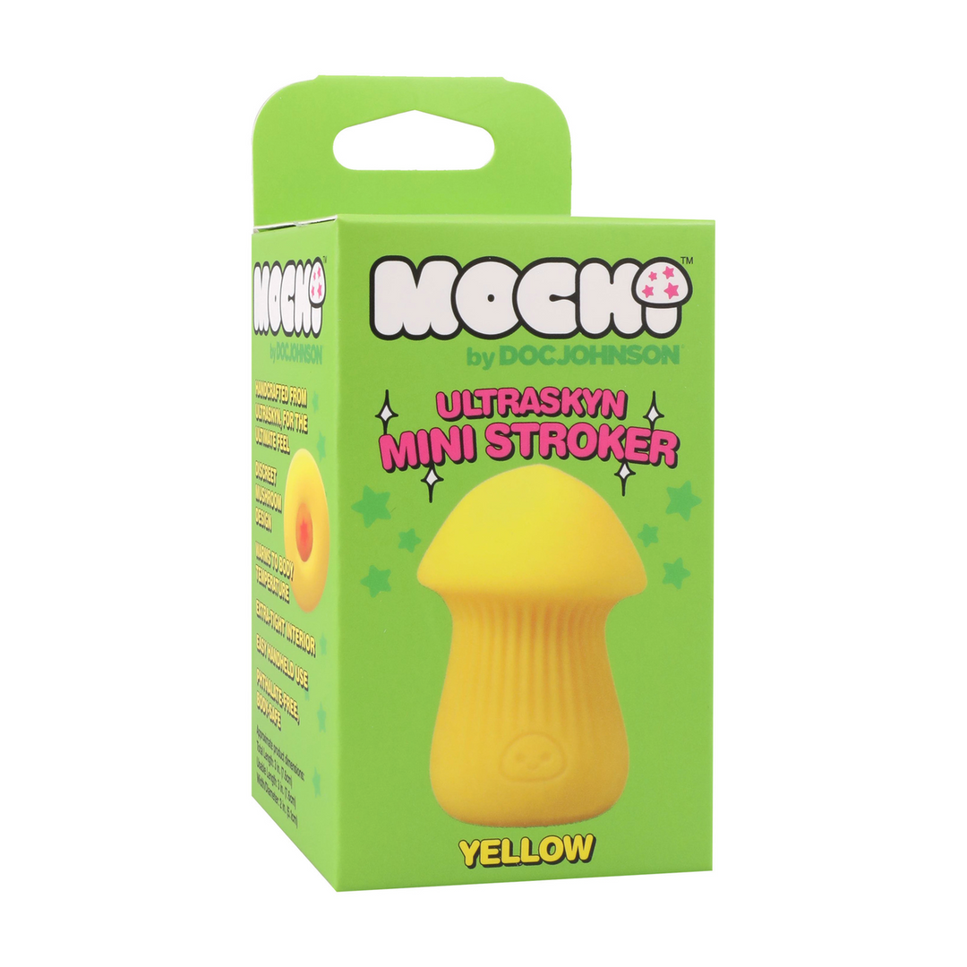 Mushroom Stroker - ULTRASKYN Mini Stroker - Yellow 2