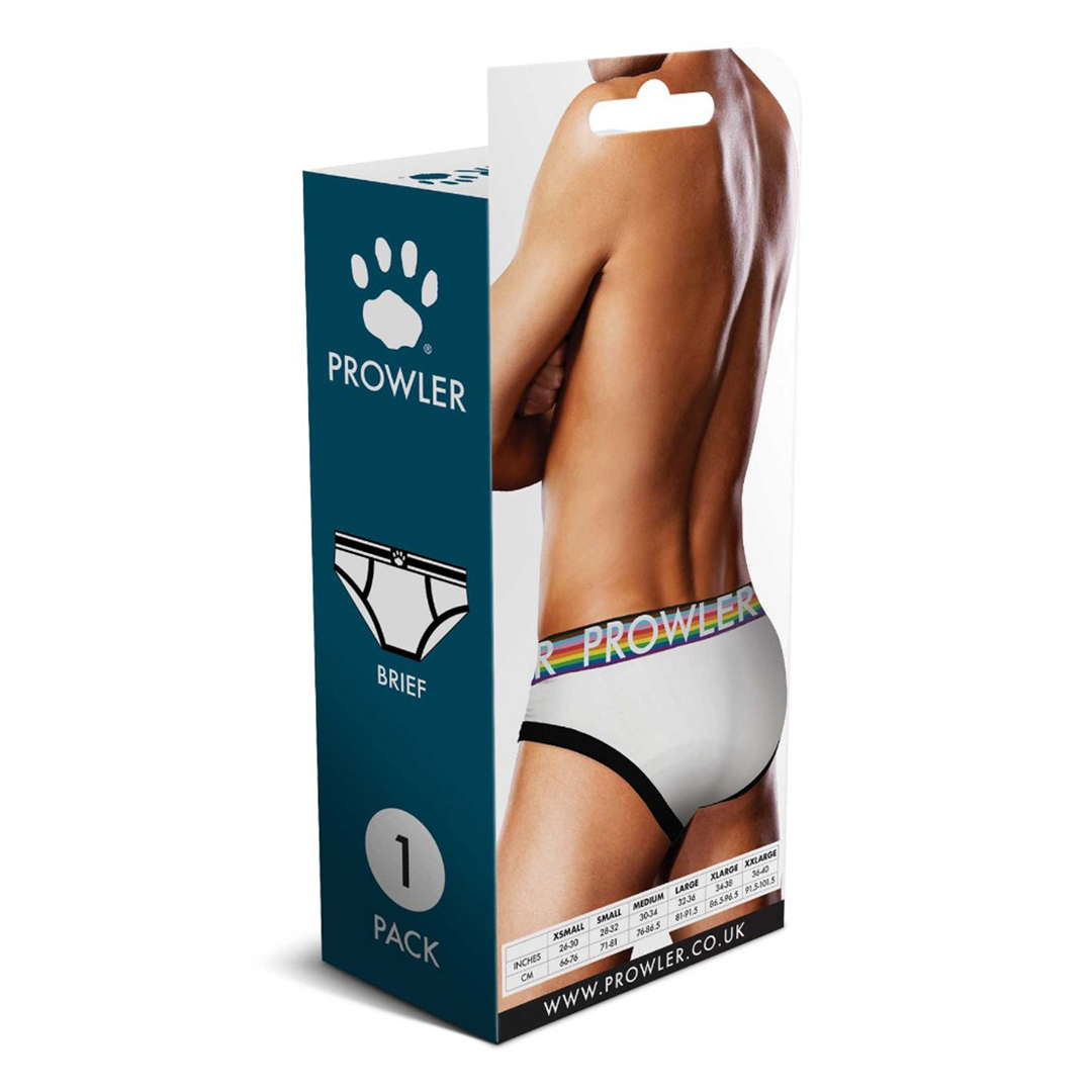 Oversized Paw Brief - M - White 3