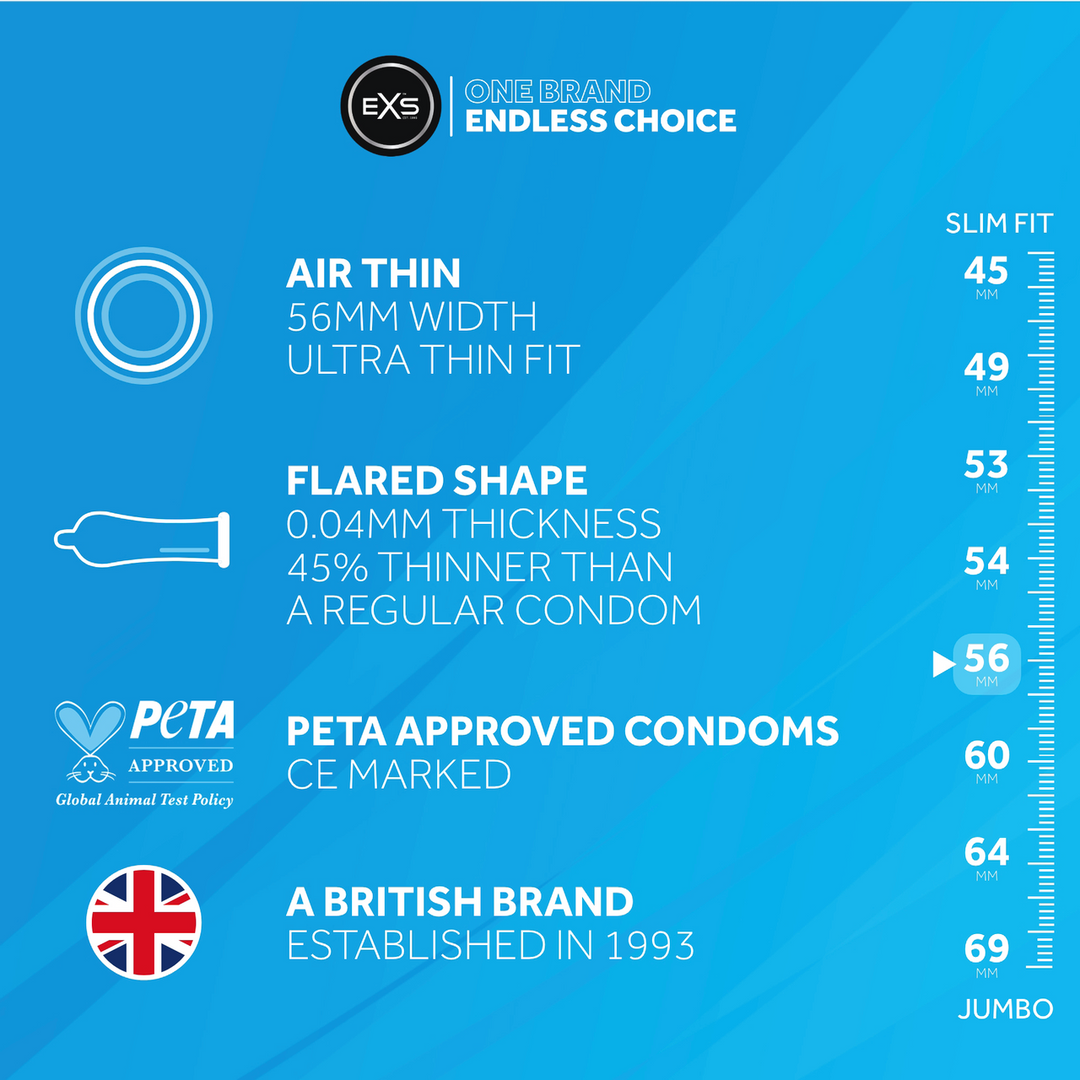 EXS Air Thin - Condoms - 48 Pieces 3