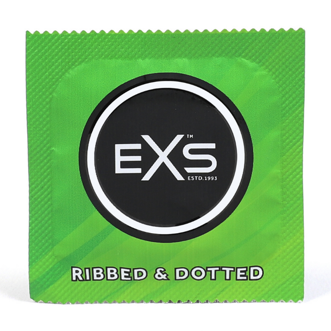 EXS Ribbed and Dotted - Condoms - 48 Pieces 2