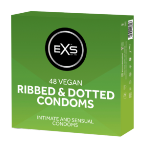 EXS Ribbed and Dotted - Condoms - 48 Pieces