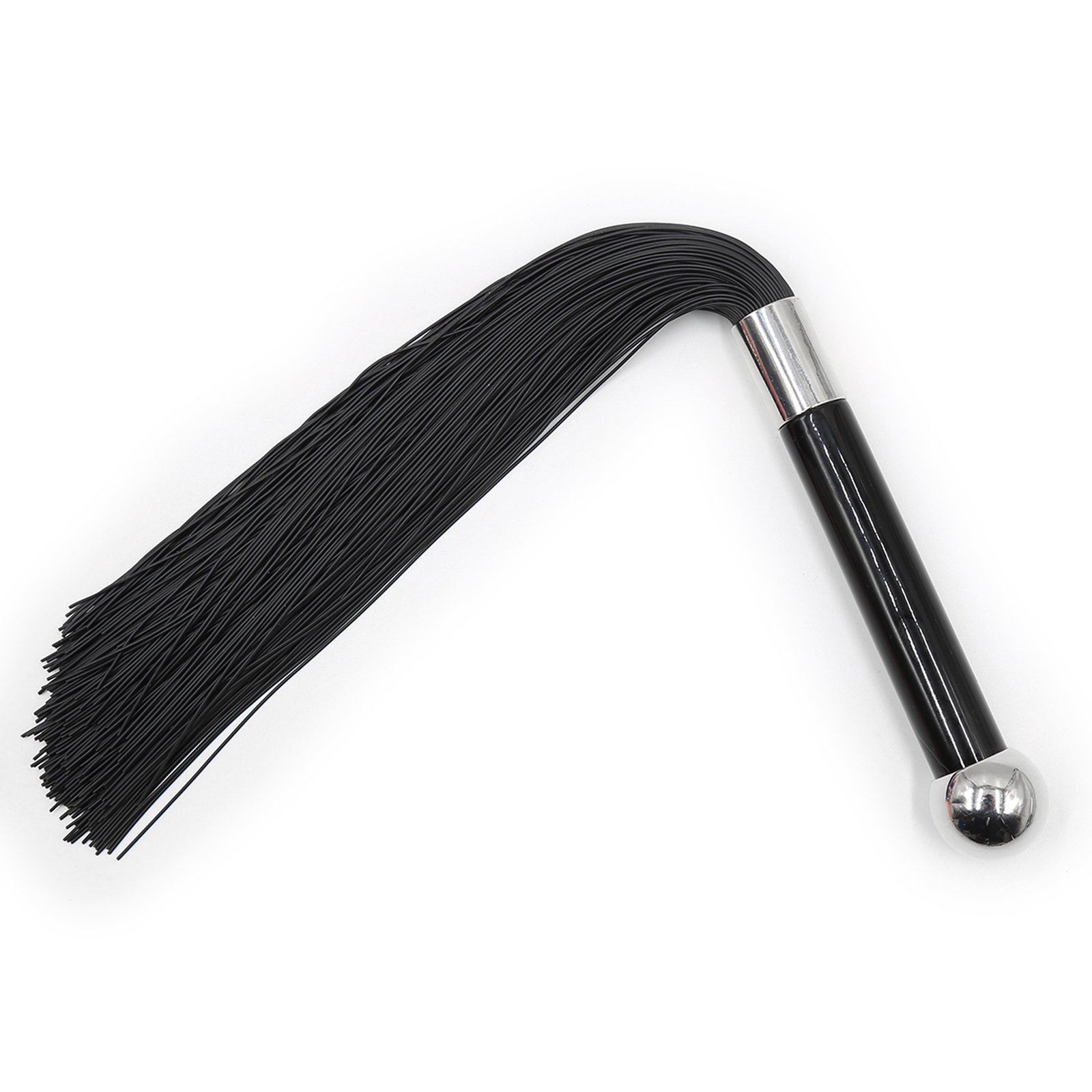 Silicone flogger 40cm black 2