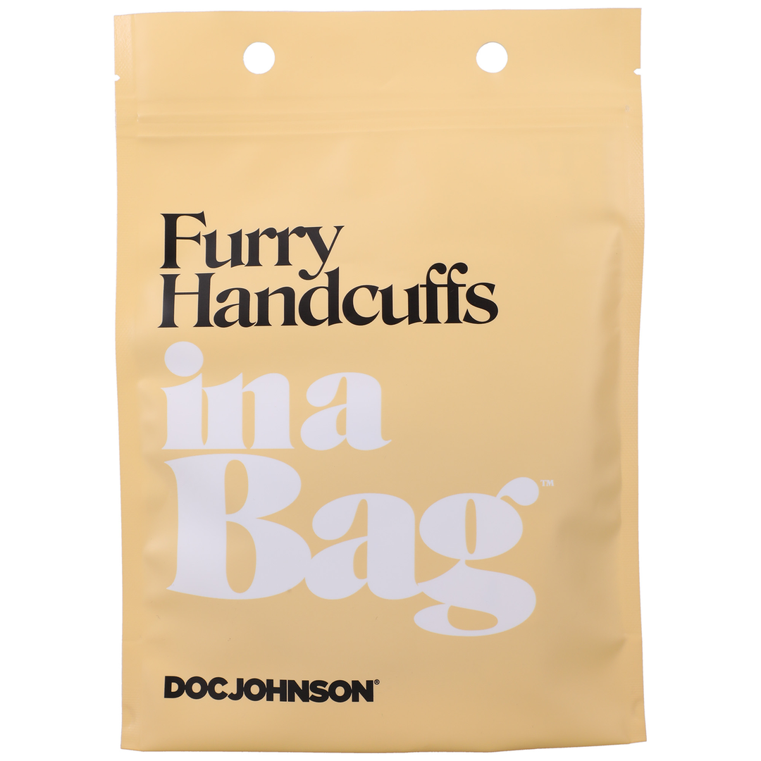 Furry Handcuffs - Black 2