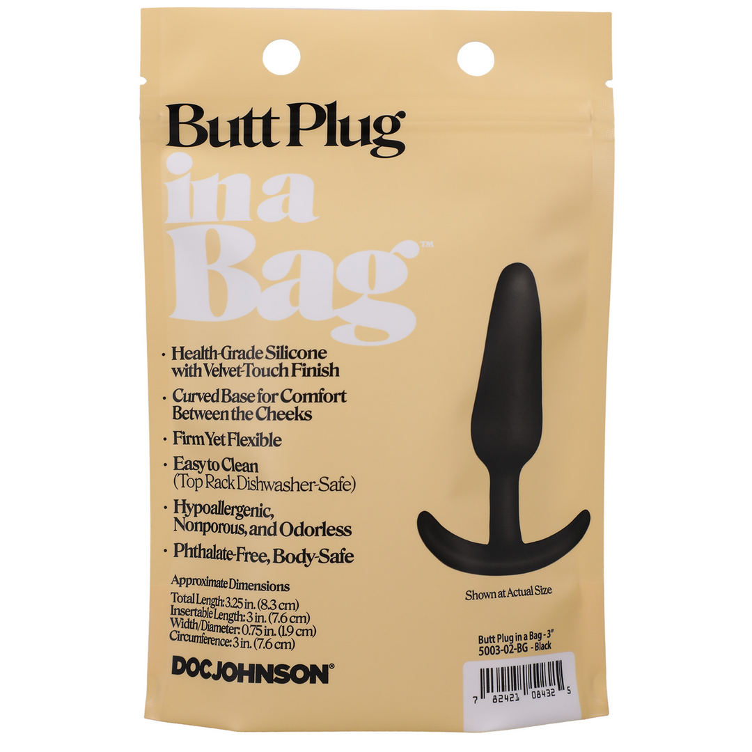 Butt Plug - 3'' / 8 cm 3