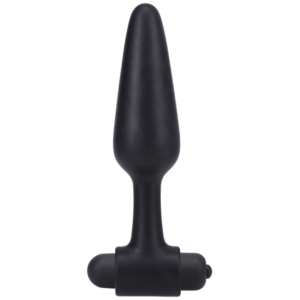 Vibrating Butt Plug - 5 / 12 cm - Black