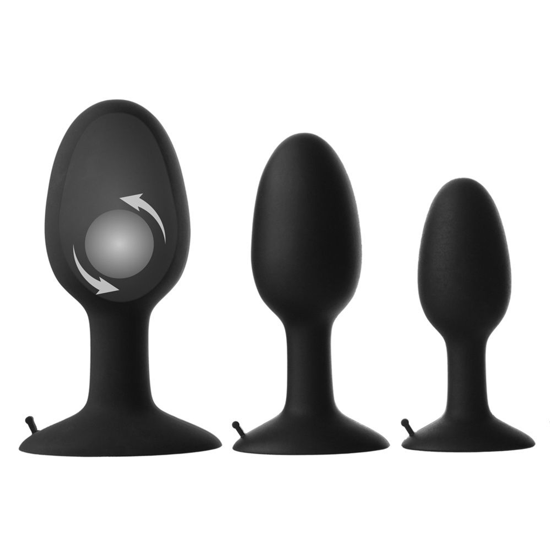 Weighted Butt Plug - Medium 4.7 / 12 cm 4