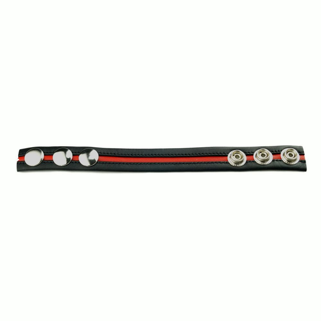 Cock Strap - Black/Red 2