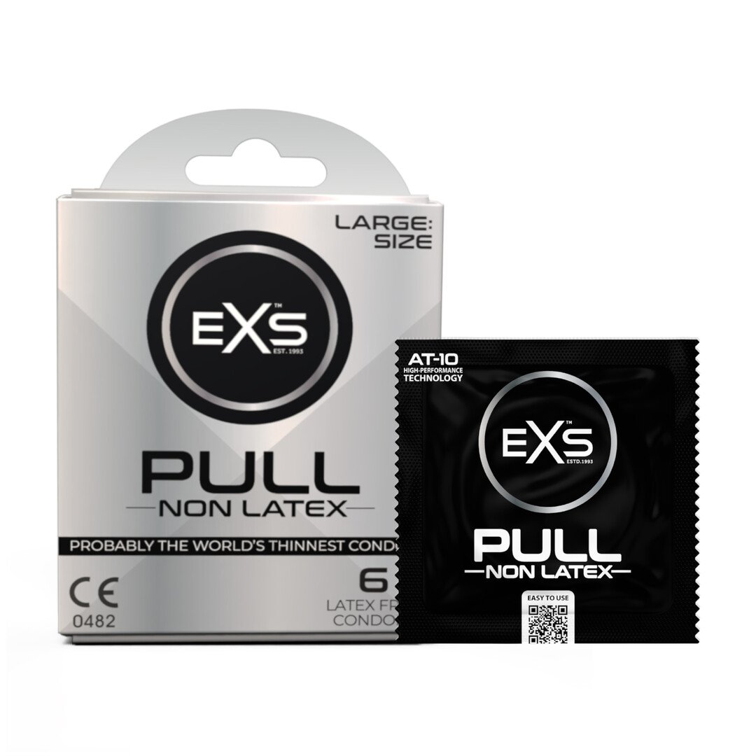EXS Pull Large - Condoms - 6 Pieces