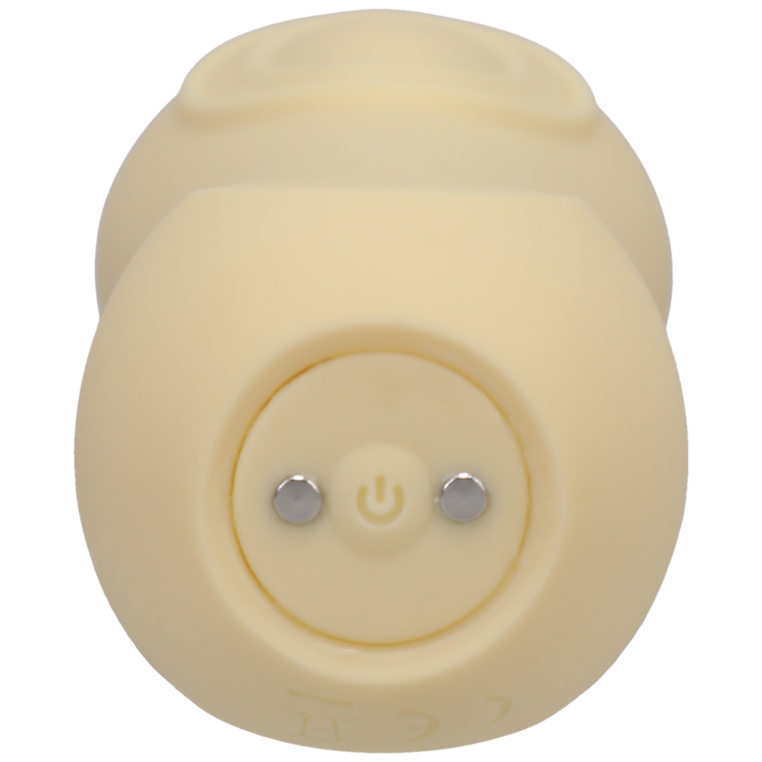 Sol - Rechargeable Silicone Pulsating Vibe - Yellow 4