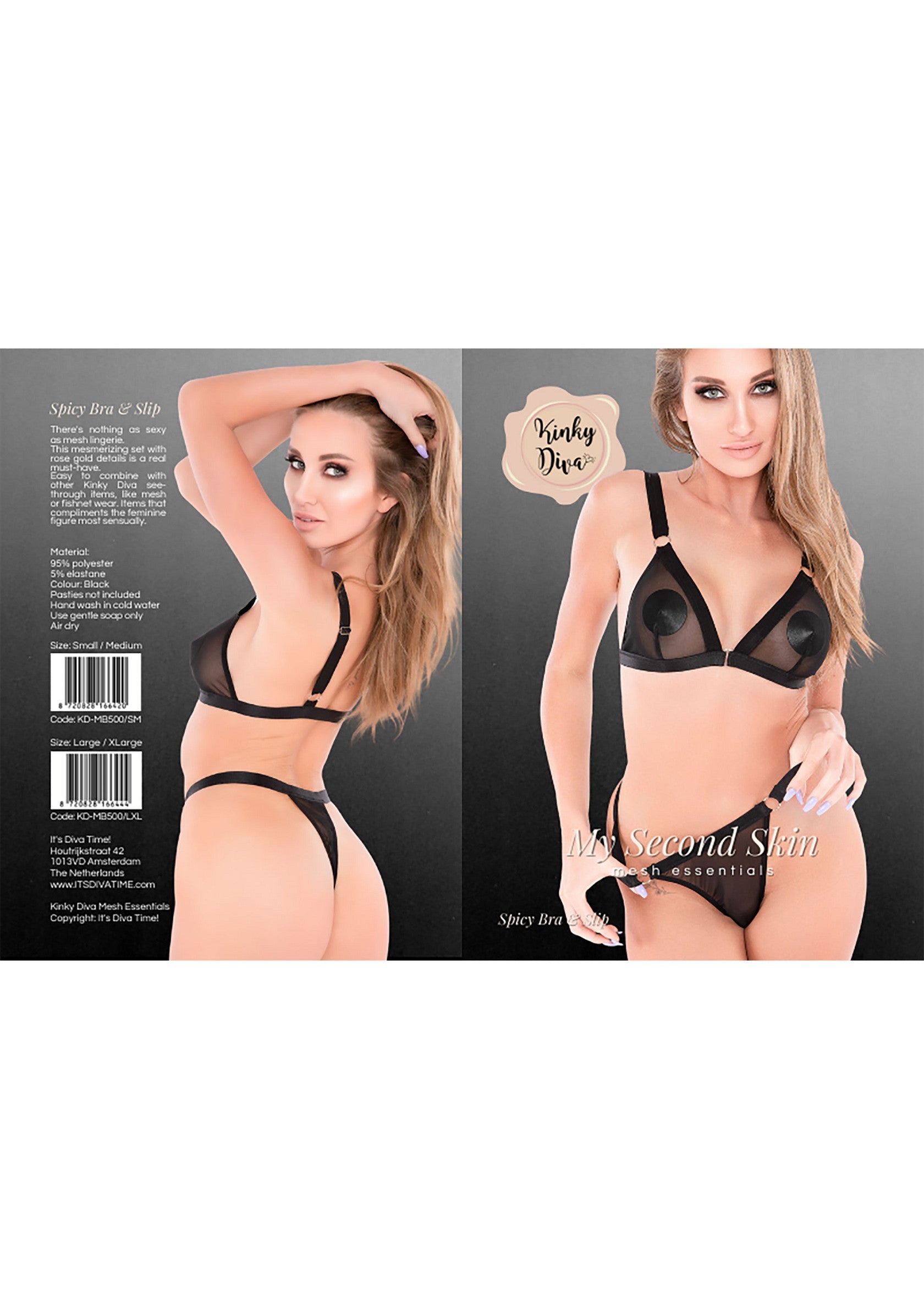 Spicy Bra Plus Slip 4