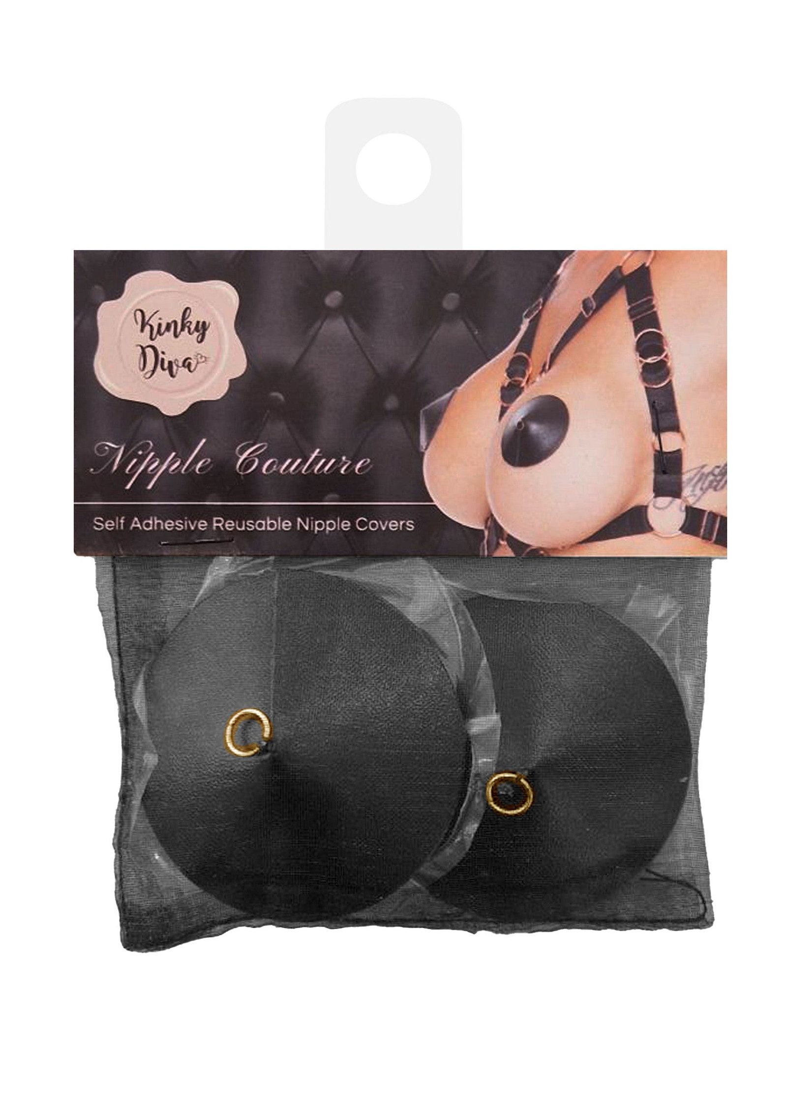 PU Leather Nipple Covers Ring 3