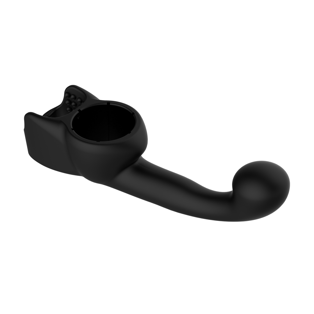 Male Attachment for Domi Wand Massager - Black 4