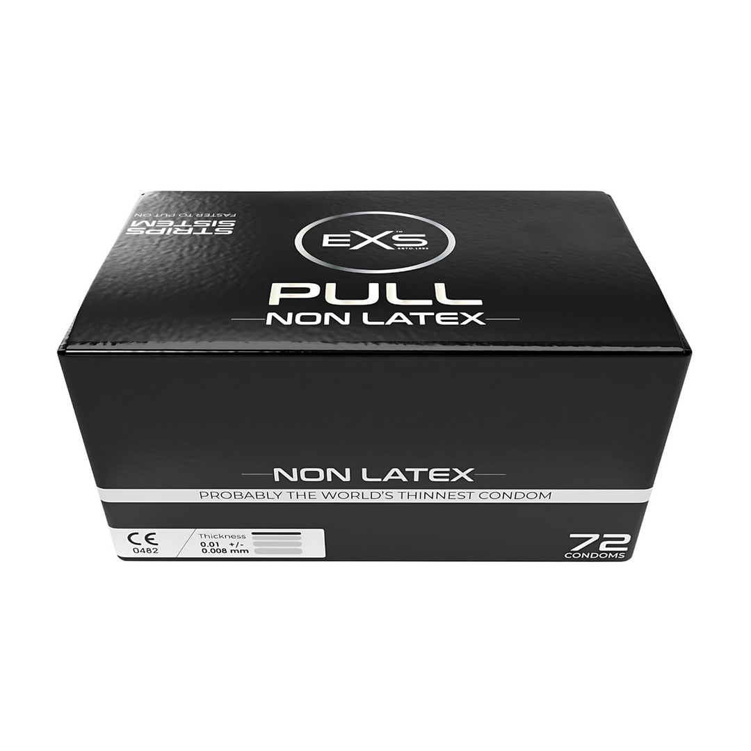 EXS Pull - Non-Latex Condoms - 72 Pieces
