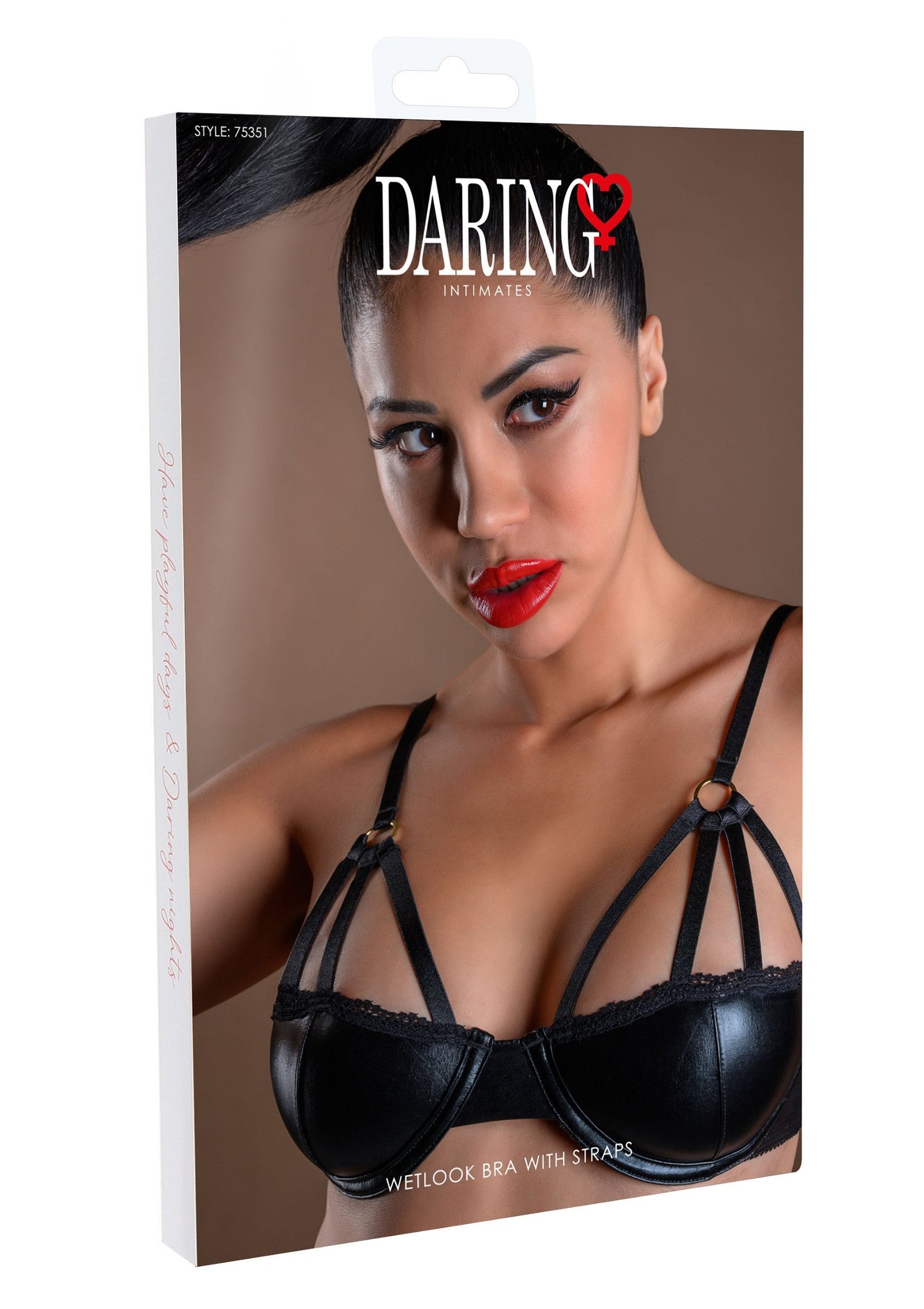 Wetlook Bra With Straps 2