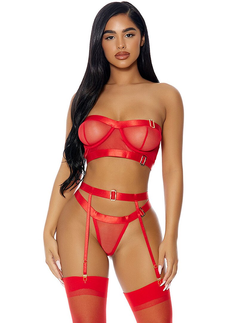 Good As Gold Lingerie Set - Lingerie Set - M