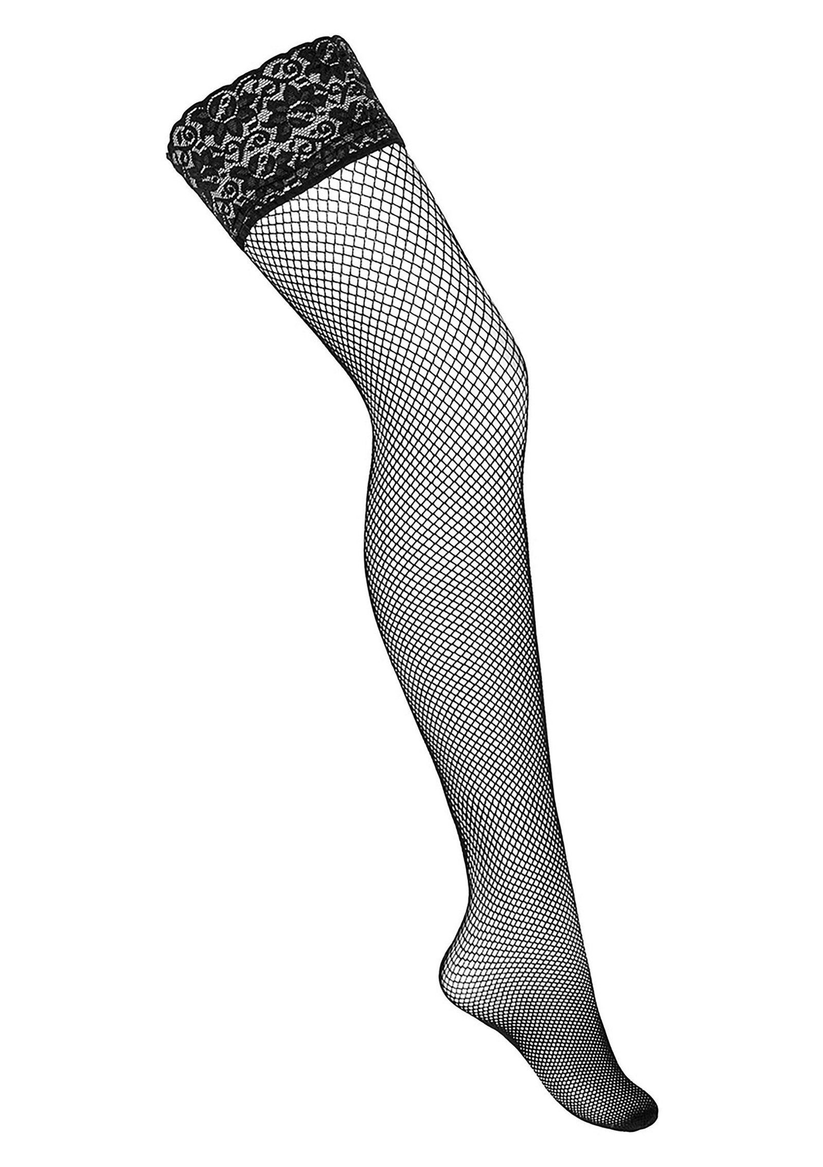 Fishnet Hold Ups H036 Plus 5