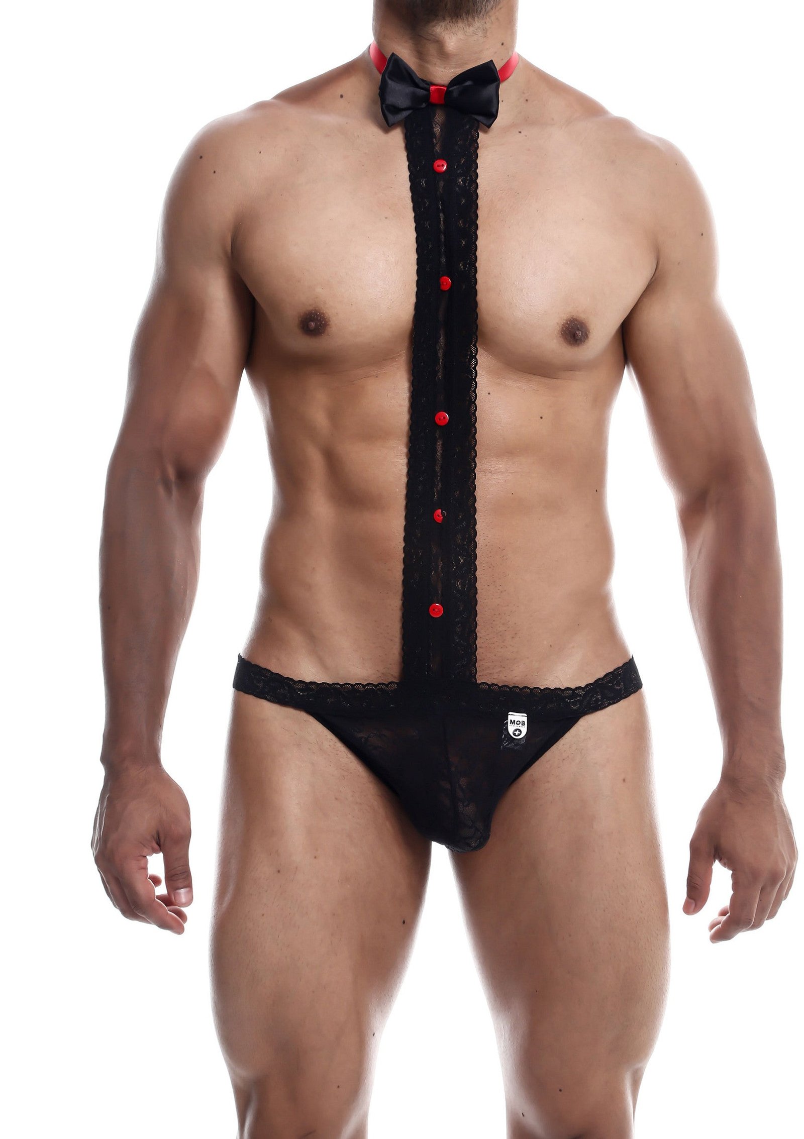 MOB Tuxedo Lace Thong 2