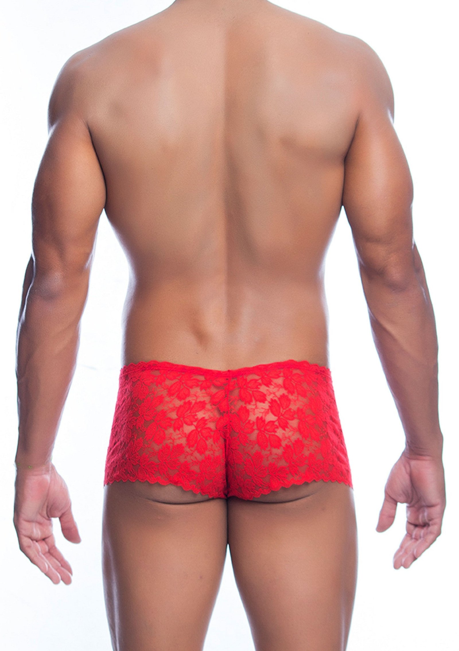 Rose Lace Boy Short 5