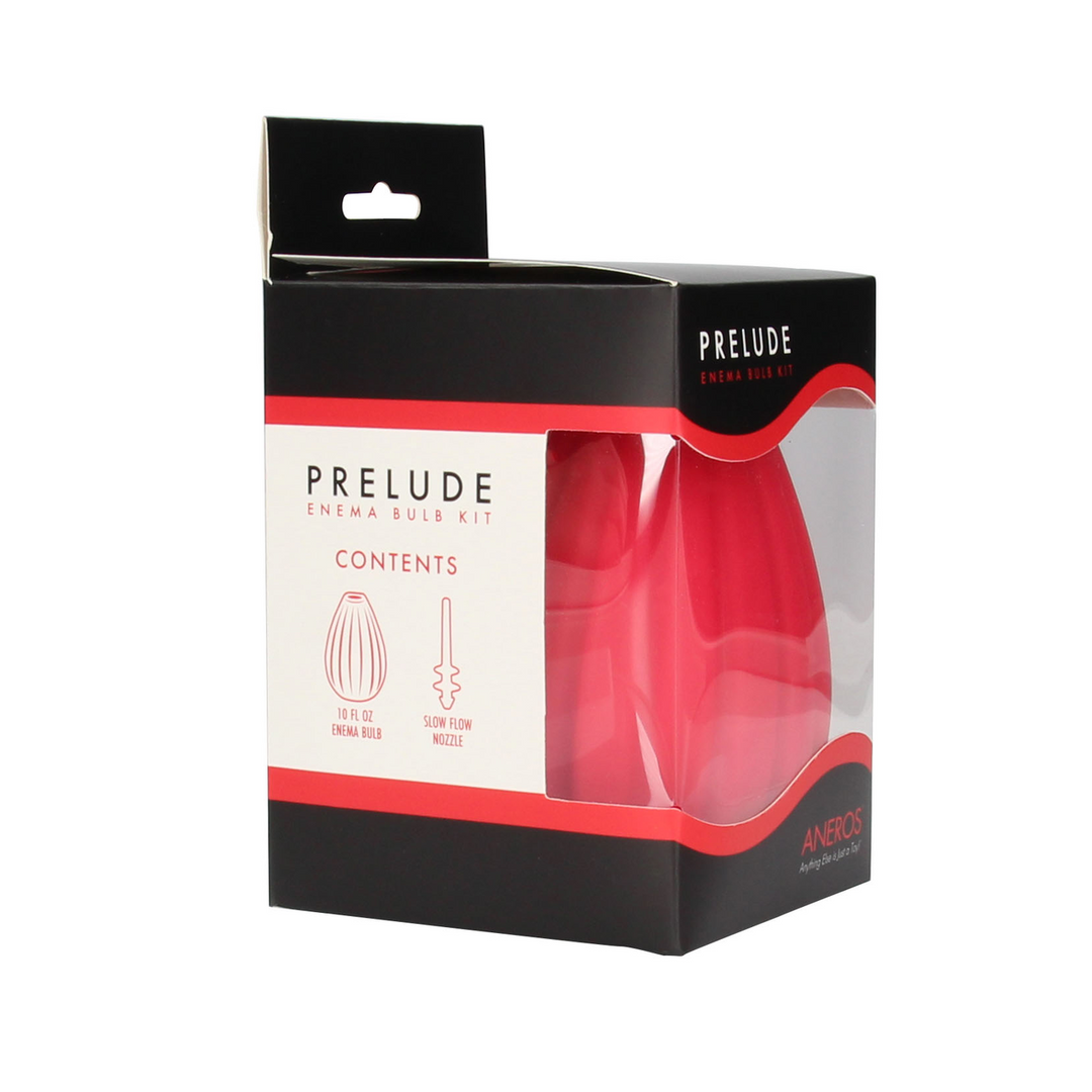 Prelude Enema Bulb Kit - Red 2