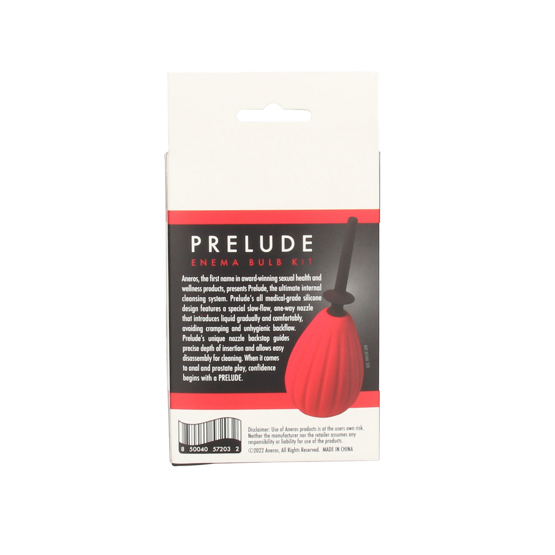 Prelude Enema Bulb Kit - Red 4