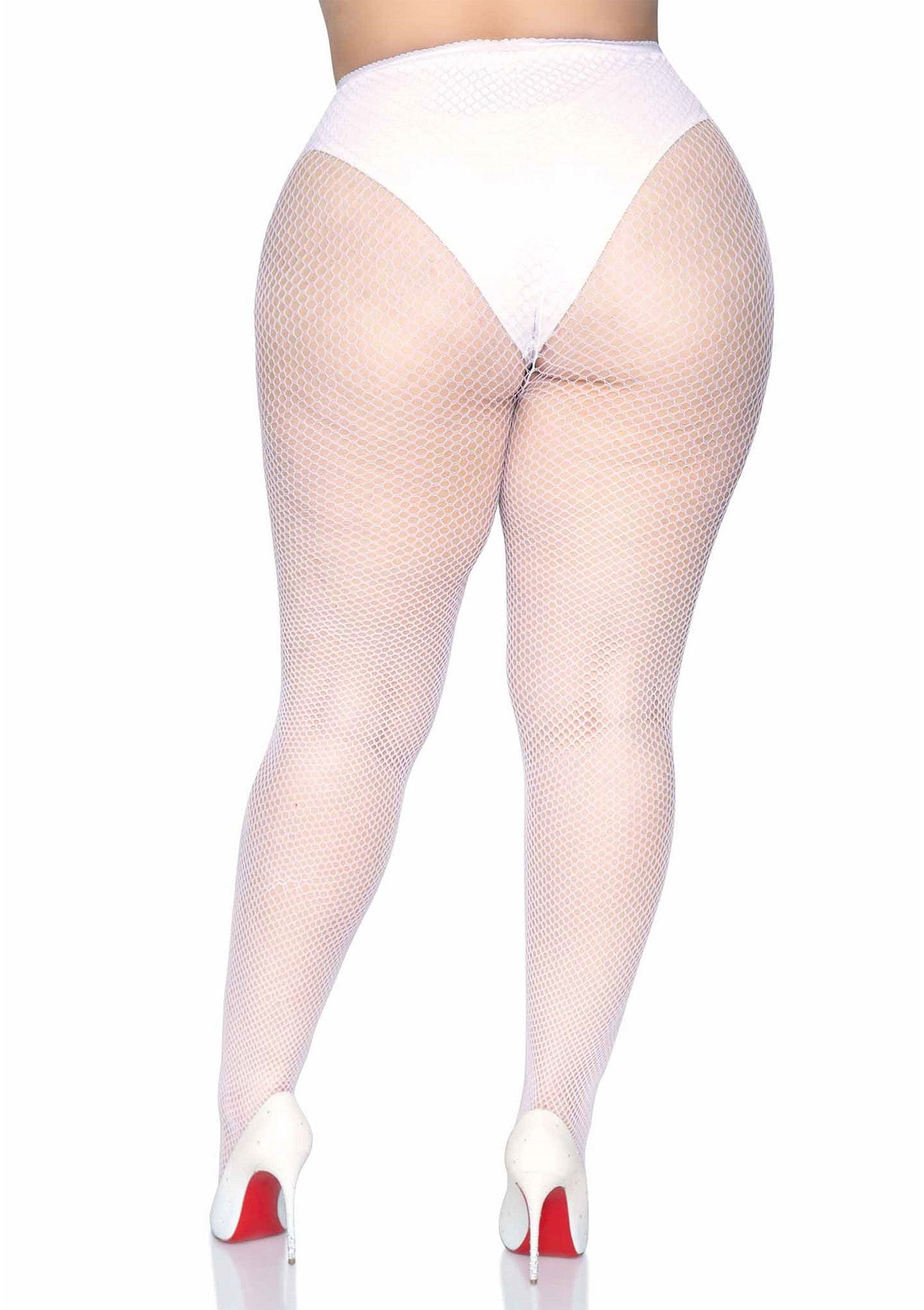 Plus Fishnet Pantyhose 4