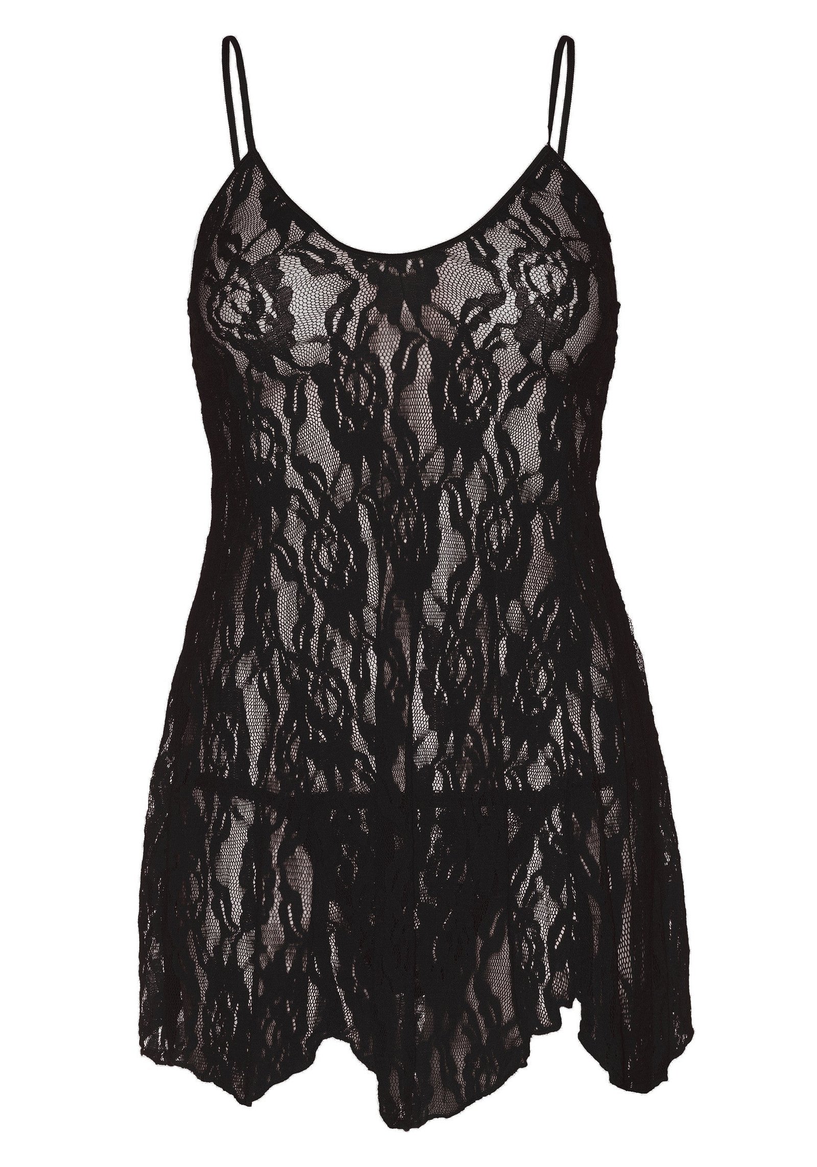 Rose Lace Flair Chemise