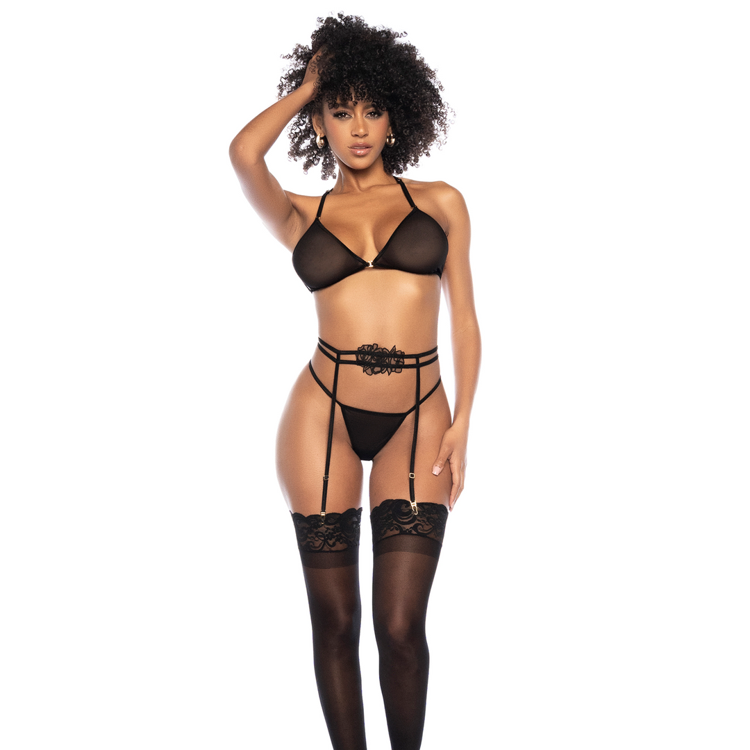 Three Piece Set - L/XL - Black