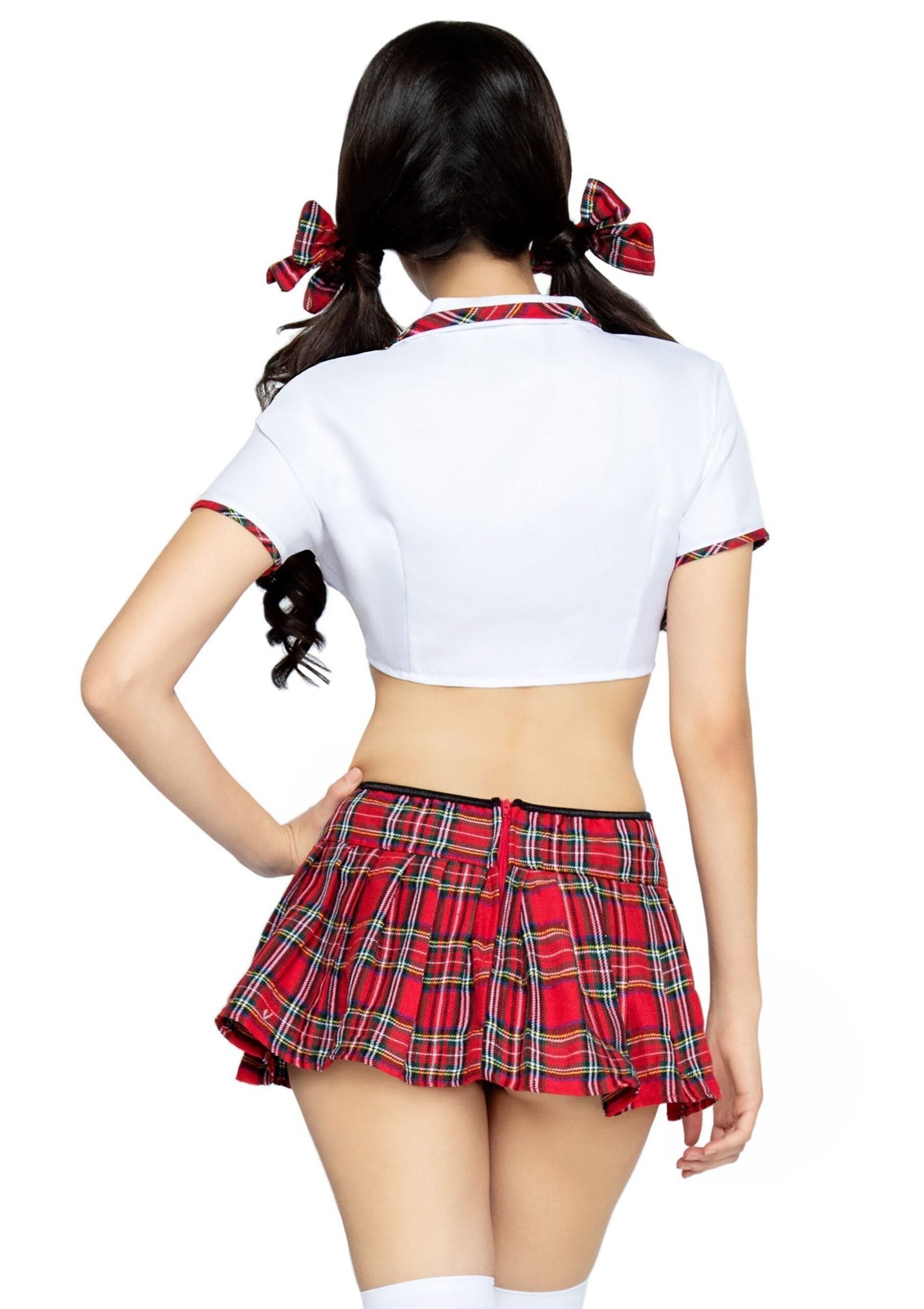 Miss Prep School Top and Skirt 3