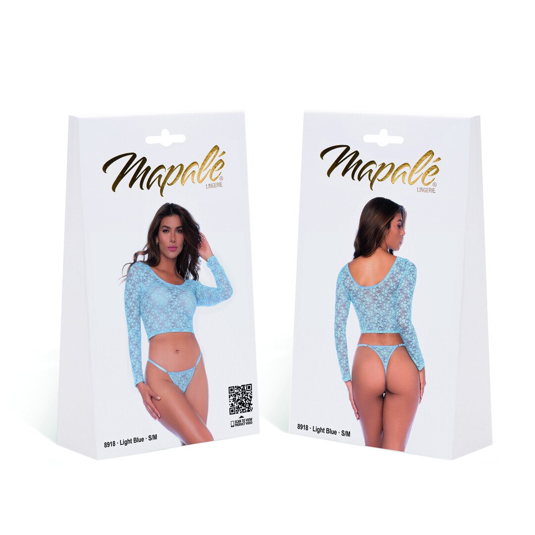 Two Piece Set - S/M - Light Blue 2