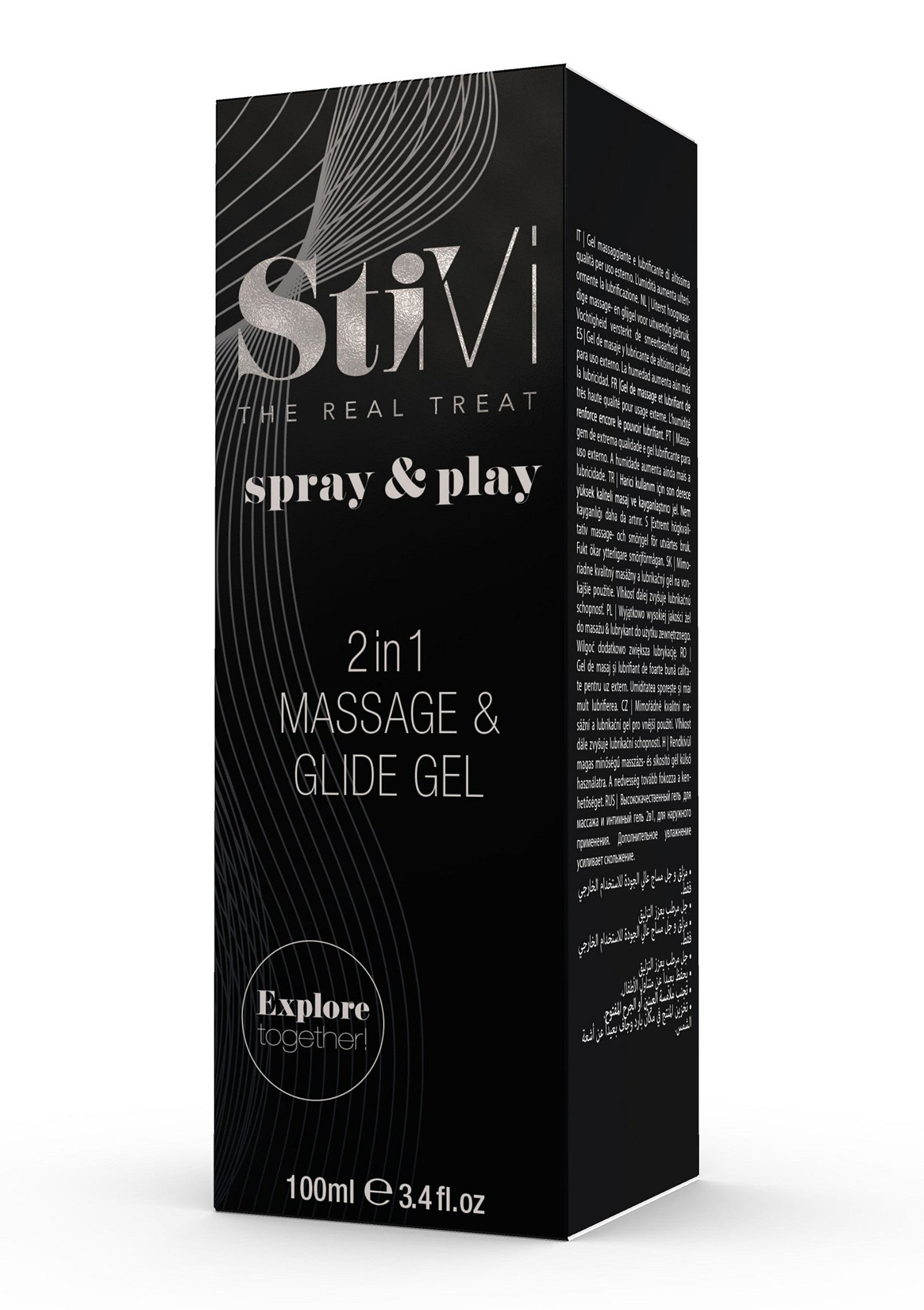 StiVi Massage & Glide Gel 100m 2
