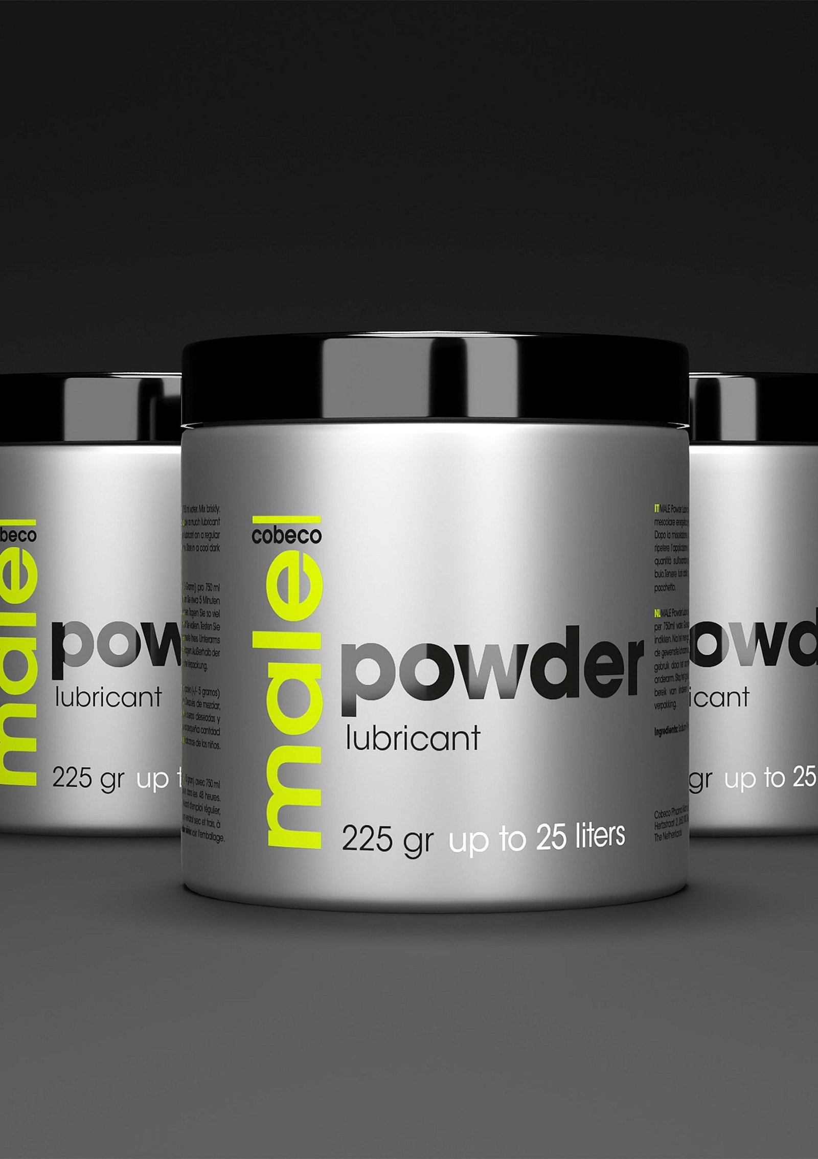 Male Powder Lubricant 225 ml 3