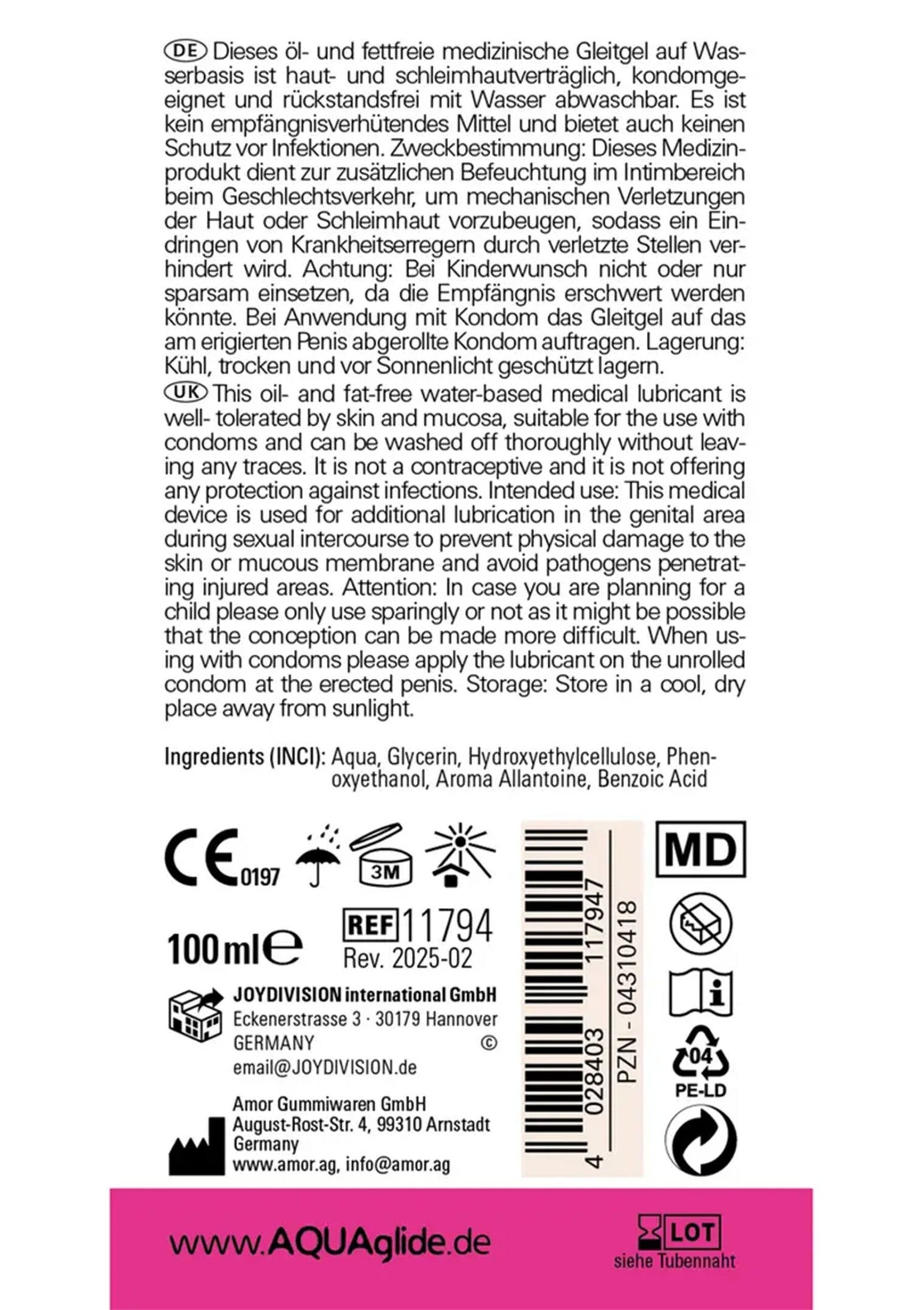 Aquaglide 100 ml 2
